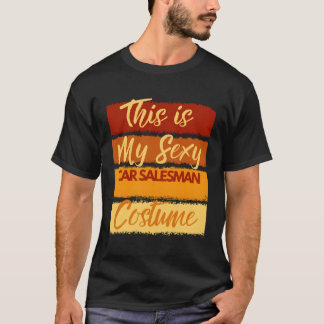 Dit is mijn autoverkoop Halloween Py T-shirt