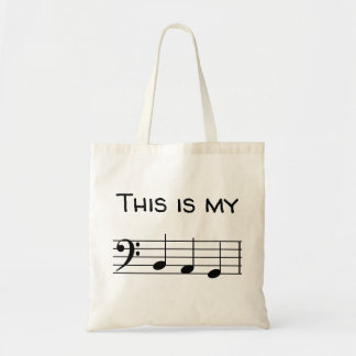 Dit is mijn B-A-G baskromme Tote Bag