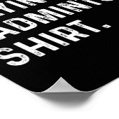 Dit is mijn Badminton Shirt - Badminton Pla Poster (Hoek)