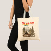 Dit is mijn bank Canvas tas Funny Introvert Gift B (Voorkant (product))