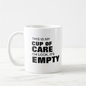 Dit is mijn beker, oh kijk, het is een lege mok (Links)