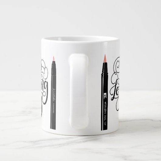 Dit is mijn belettering mok - Penselen (Achterkant)