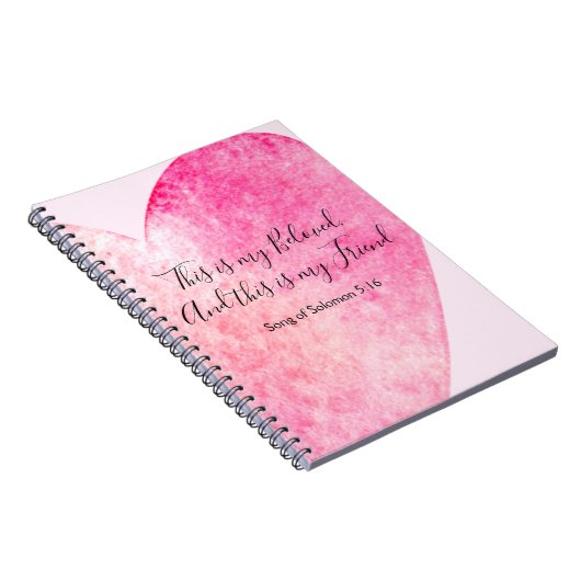 Dit is mijn Beloved en dit is mijn vriend Notitieboek (Rechterzijde)