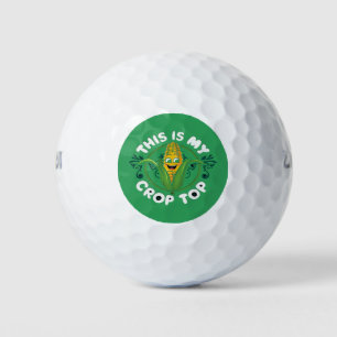 Dit is mijn beste grappige boerenboer die de cornf golfballen
