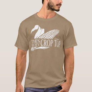 Dit is mijn beste grappige boerenboer die de cornf t-shirt