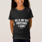 Dit is mijn beste kerstkostuum t-shirt (Voorkant)