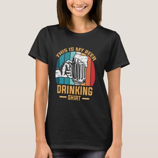 Dit is mijn bier Drink Shirt Funny Party Gift (Voorkant)