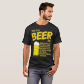Dit is mijn bier Shirt (Voorkant volledig)