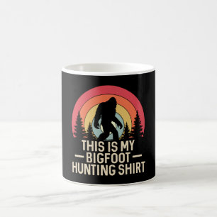 Dit Is Mijn Bigfoot Jacht Shirt   Bigfoot Retro Koffiemok