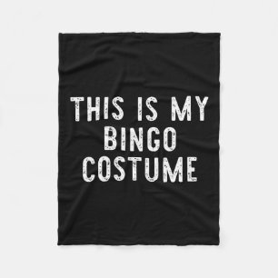 Dit Is Mijn Bingo Kostuum Halloween Grappig Easy K Fleece Deken