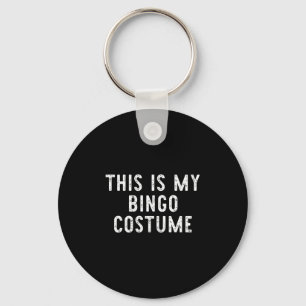 Dit Is Mijn Bingo Kostuum Halloween Grappig Easy K Sleutelhanger