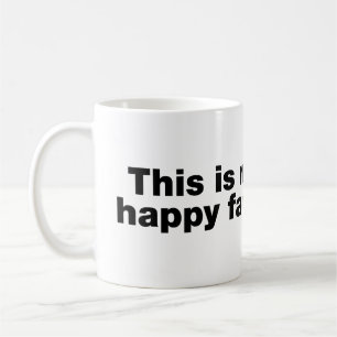 Dit is mijn blij gezicht koffiemok