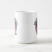 Dit is mijn blije gezicht! chagrijnige kat koffiemok (Center)