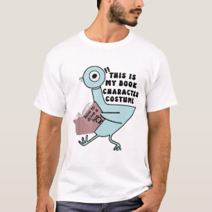Dit is mijn boek personage kostuum grappig duif Ki T-shirt