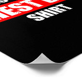 Dit is mijn borst dag gewicht training sportschool poster (Hoek)