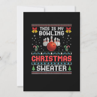 dit is mijn bowlingkerstzweten , smakelijk xmas save the date