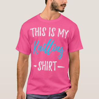 Dit Is Mijn Breien Funny Breiers Cadeau T T-shirt