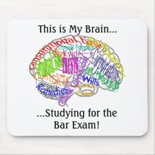 Dit is mijn brein...Bar examen Muismat