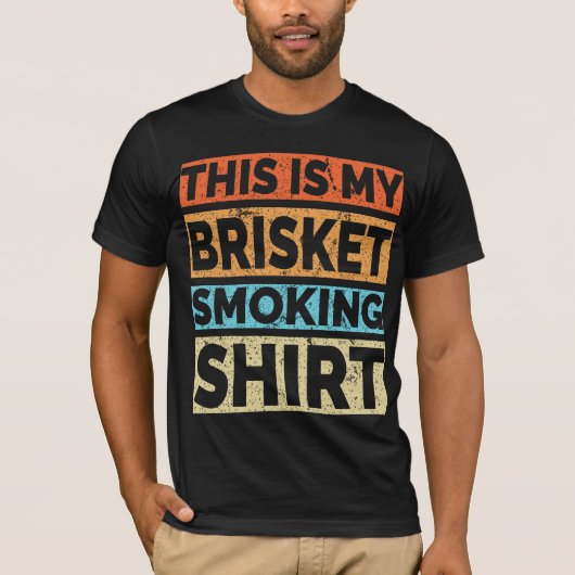 Dit is mijn Brisket Smoking Shirt - Funny BBQ Pitm (Voorkant)
