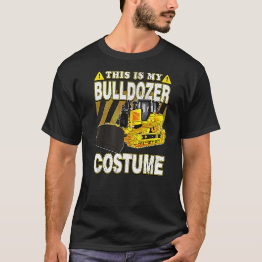 Dit is mijn Bulldozer Costume T-shirt (Voorkant)