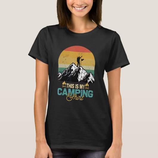 Dit is mijn Camping Camper 3 T-shirt (Voorkant)
