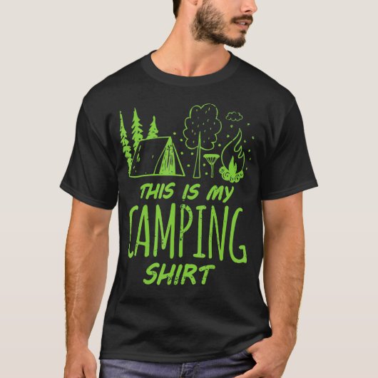 Dit is mijn Camping Camper Gift T-shirt (Voorkant)