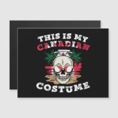 Dit is mijn Canadese Halloween-kostuum Grappig  (Voorkant / Achterkant)