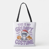Dit is mijn chagrijnige kostuum - Grappig ontwerp  Tote Bag (Achterkant)