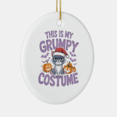 Dit is mijn chagrijnige kostuum grappig ontwerp vo keramisch ornament (Rechts)
