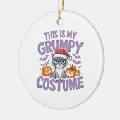 Dit is mijn chagrijnige kostuum grappig ontwerp vo keramisch ornament (Links)