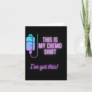 Dit is mijn chemo - bloedkanker chemotherapie kaart