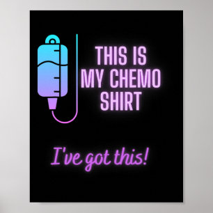 Dit is mijn chemo - Bloedkanker chemotherapie Poster