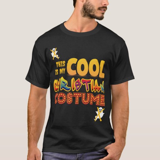 Dit is mijn CHRISTELIJKE KOSTUME Halloween T-shirt (Voorkant)