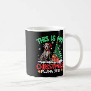 Dit is mijn Christmas Pajama Great Dane Hondenlief Koffiemok