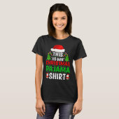 Dit is mijn Christmas pyjama Shirt Funny Xmas PJS (Voorkant volledig)