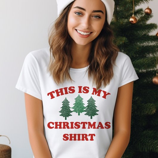 Dit is mijn Christmas Shirt Funny Holiday T-shirt