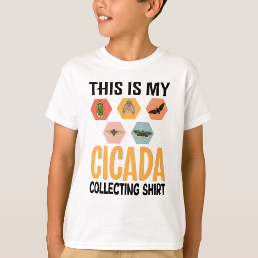 Dit is mijn Cicada Shirt voor kinderen (Voorkant)