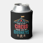 Dit is mijn Circus Dit zijn mijn apen Blikjeskoeler (Blikje Voorkant)