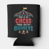Dit is mijn Circus Dit zijn mijn apen Blikjeskoeler (Achterkant)