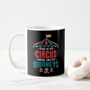 Dit is mijn Circus Dit zijn mijn apen Koffiemok