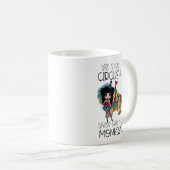 dit is mijn circus dit zijn mijn apen koffiemok (Voorkant rechts)