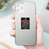 Dit is mijn Circus Dit zijn mijn apen Sticker (Telefoon)