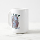 Dit is mijn Circus Dit zijn mijn Monkeys citaat. Koffiemok (Voorkant links)