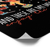 Dit is mijn Circus en dit zijn mijn apen carniva Poster (Hoek)