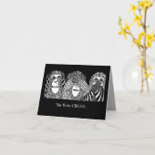 Dit is mijn CIRCUS, en dit zijn mijn APEN Kaart (Gele Bloem)