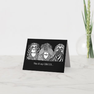 Dit is mijn CIRCUS, en dit zijn mijn APEN Kaart