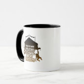 Dit is Mijn Circus en dit zijn mijn apen Mok (Voorkant links)