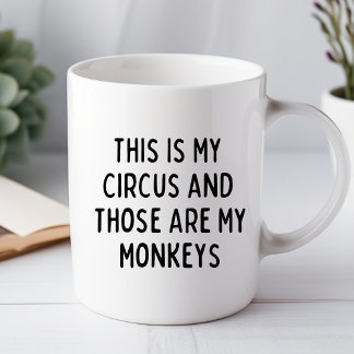 Dit is mijn Circus Grappige Kantoor Mok