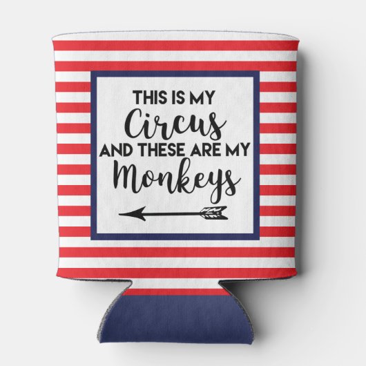 Dit is mijn circus Koelbox Blikjeskoeler (Achterkant)