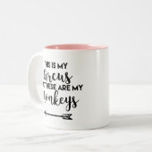 Dit is mijn Circus-Mok Tweekleurige Koffiemok (Voorkant links)